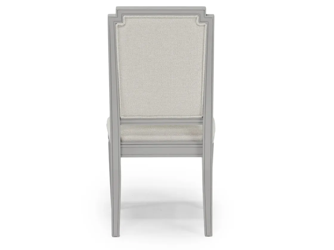 Mor Furniture Willowbrook Side Chair In Pebble, Upholstered