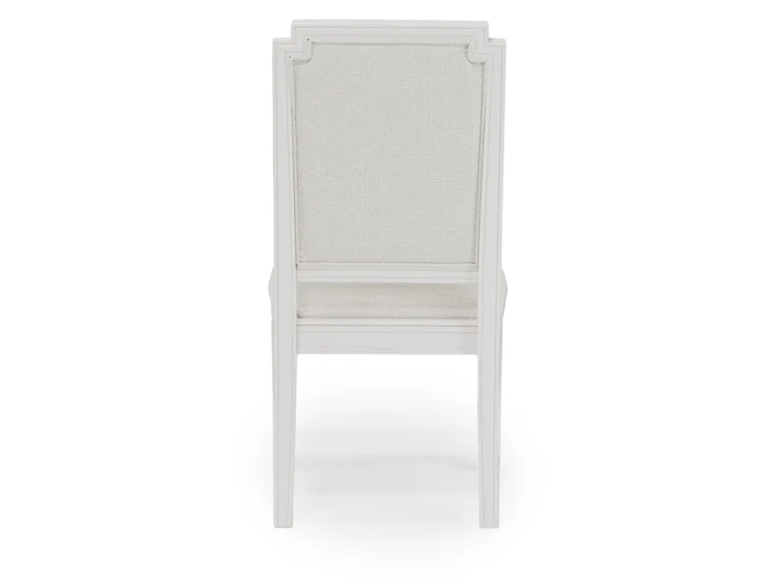Mor Furniture Willowbrook Side Chair In Pebble, Upholstered