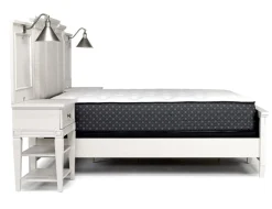Mor Furniture Willowbrook Upholstered Wall Bed In Pebble, Queen