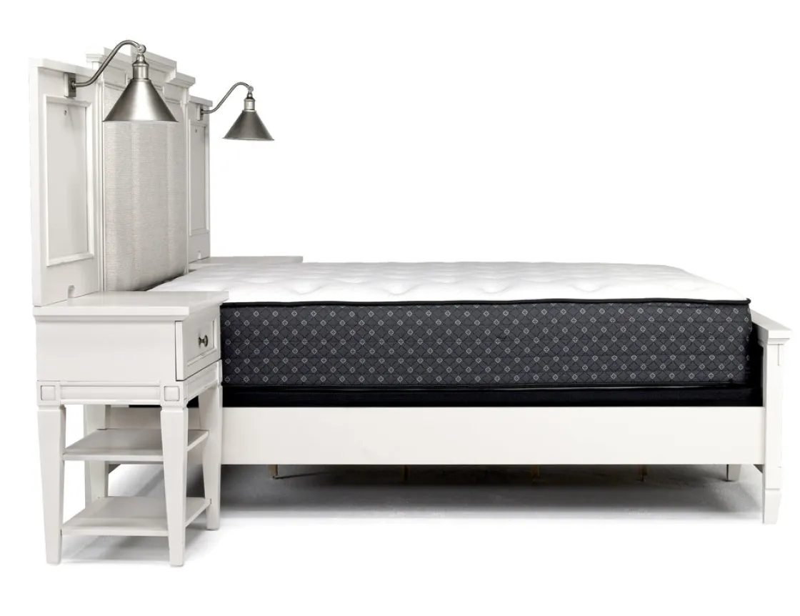 Mor Furniture Willowbrook Upholstered Wall Bed In Pebble, Queen