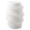 Mor Furniture Winded Outdoor Round Accent Table In White