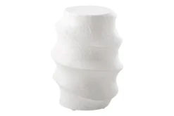 Mor Furniture Winded Outdoor Round Accent Table In White
