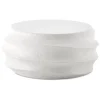 Mor Furniture Winded Outdoor Round Cocktail Table In White