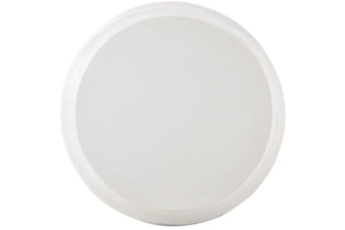 Mor Furniture Winded Outdoor Round Cocktail Table In White