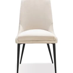 Mor Furniture Winston Round Dining Table & 4 Chairs In Black/Ash Gray