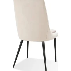Mor Furniture Winston Side Chair In Cream, Set Of 2