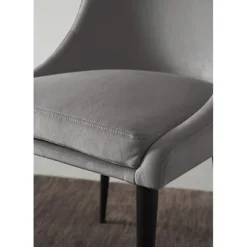 Mor Furniture Winston Side Chair In Cream, Set Of 2