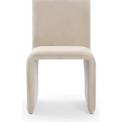 Mor Furniture Winston Side Chair In Cream, Set Of 2