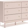 Mor Furniture Wistenpine Dresser In Blush