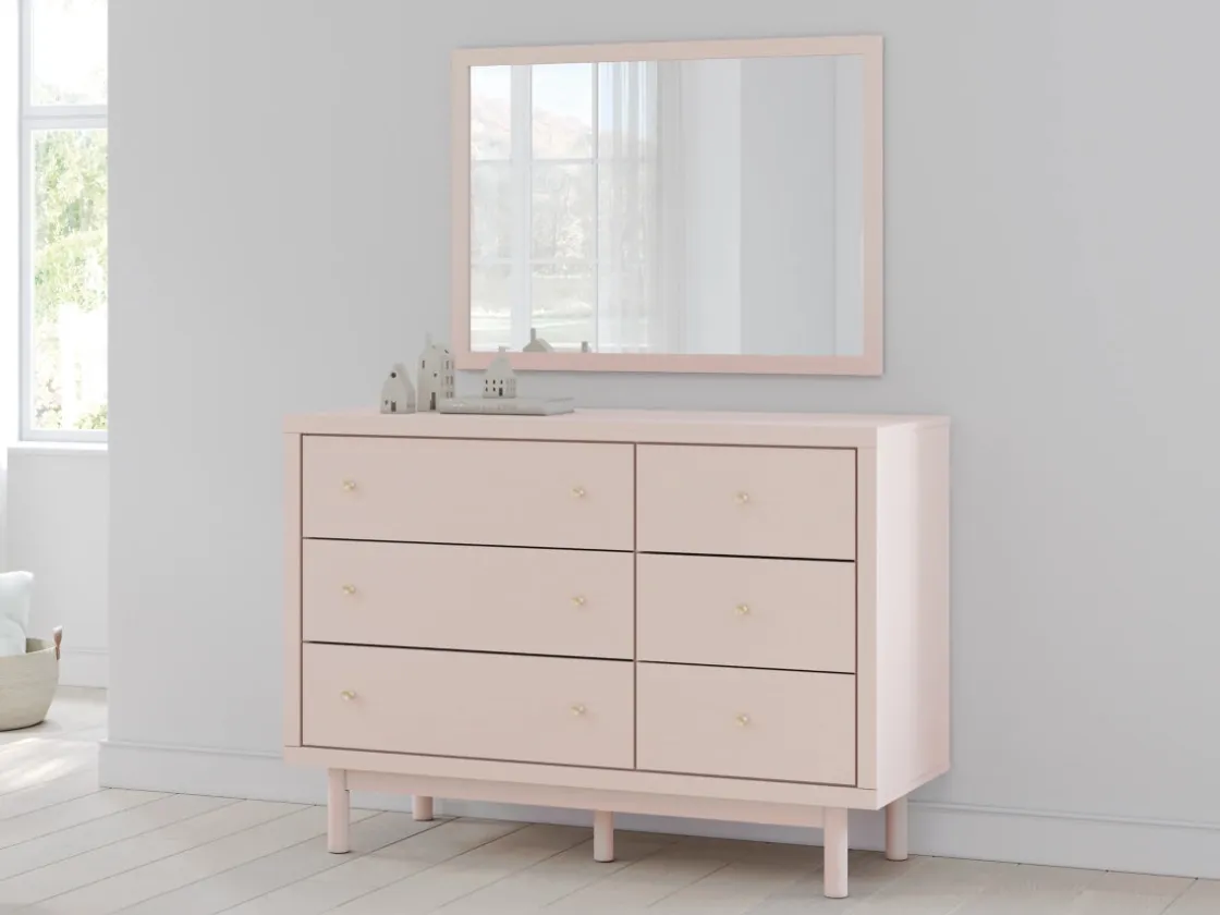 Mor Furniture Wistenpine Mirror In Blush
