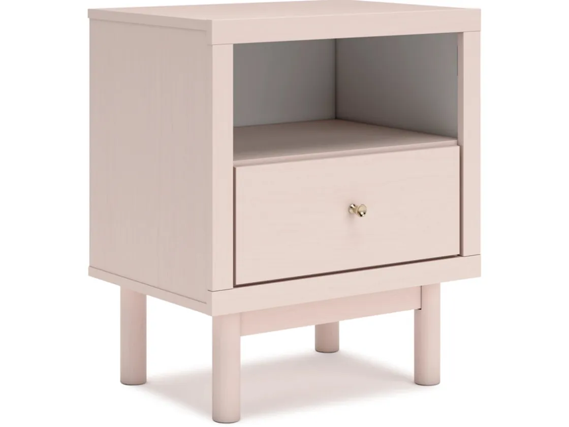 Mor Furniture Wistenpine Nightstand In Blush