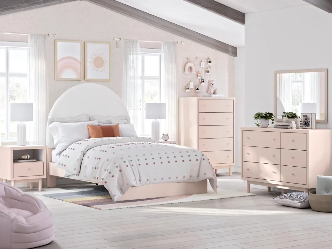 Mor Furniture Wistenpine Nightstand In Blush