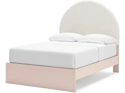 Kids Mor Furniture Wistenpine Panel Bed W/ Storage In Blush, Twin