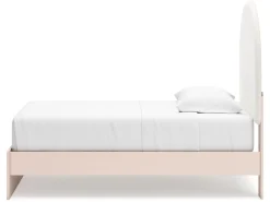 Kids Mor Furniture Wistenpine Panel Bed W/ Storage In Blush, Twin
