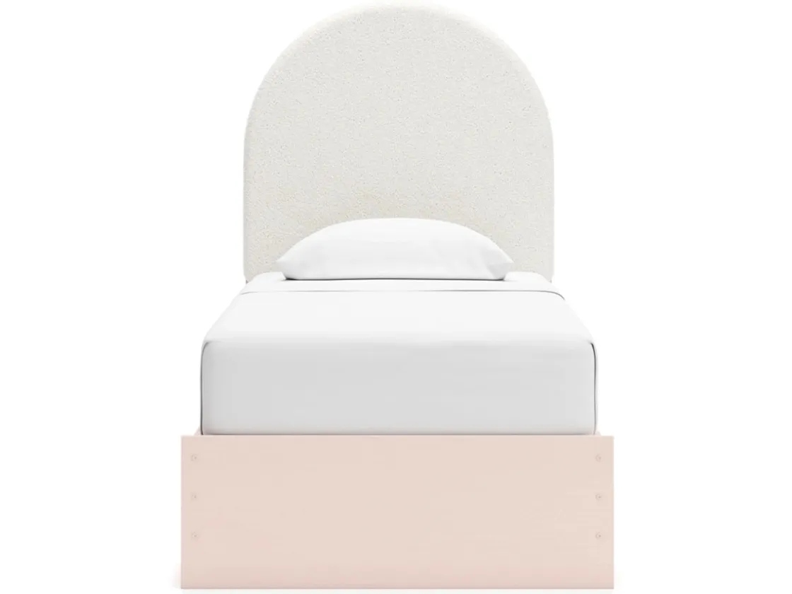 Kids Mor Furniture Wistenpine Storage Bed In Blush, Twin