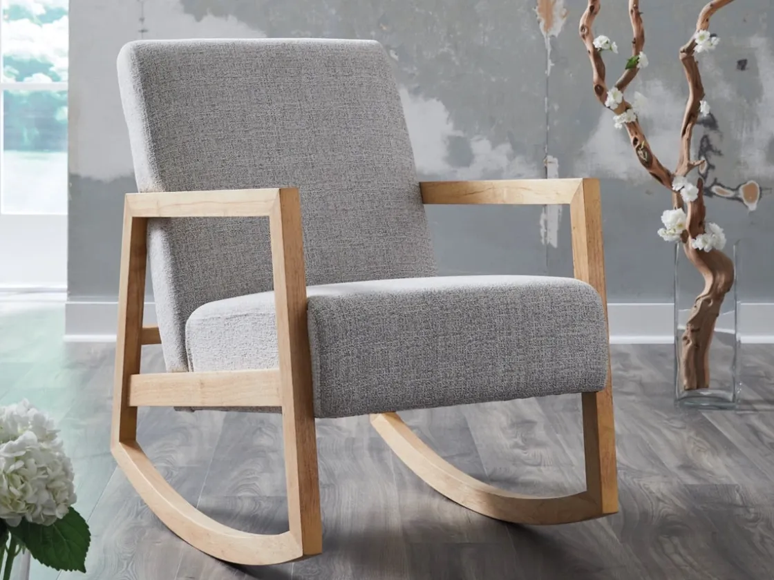 Mor Furniture Wychworth Rocking Chair In Stone
