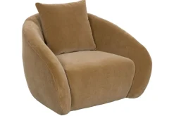 Mor Furniture Yahya Swivel Chair In Sienna