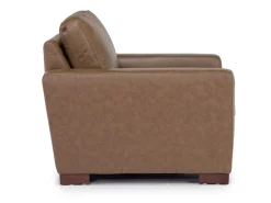 Mor Furniture York Chair In York Chestnut Leather