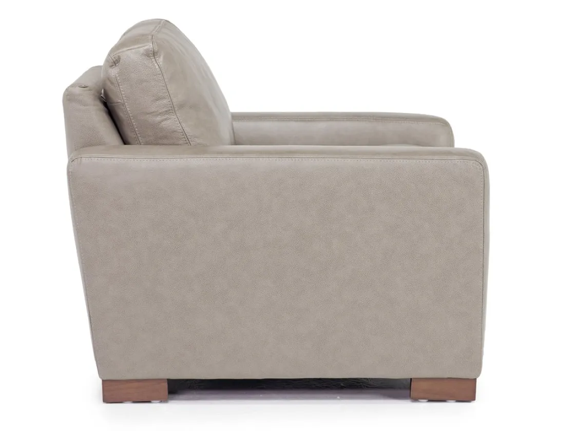 Mor Furniture York Chair In York Chestnut Leather