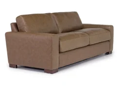 Mor Furniture York Sofa In York Chestnut Leather