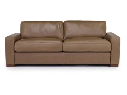 Mor Furniture York Sofa In York Chestnut Leather