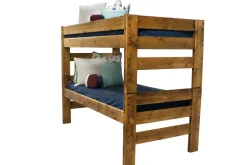 Kids Mor Furniture Young Pioneer Bunk Bed In Natural, Twin