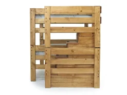 Kids Mor Furniture Young Pioneer Bunk Bed In Natural, Twin