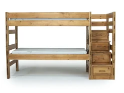 Kids Mor Furniture Young Pioneer Bunk Bed In Natural, Twin