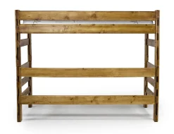 Kids Mor Furniture Young Pioneer Loft Bed In Cinnamon, Twin