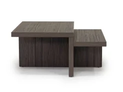 Mor Furniture Zendex Coffee Table & End Table Set In Brown