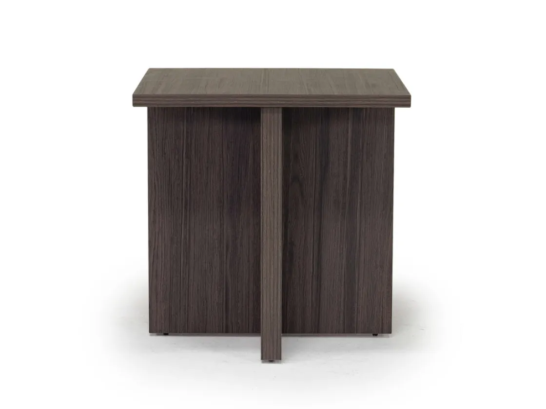 Mor Furniture Zendex Coffee Table & End Table Set In Brown